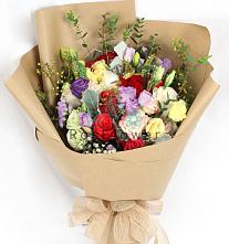 Букет цветов из:  Розы #REPLACE_PRED# Первомайский