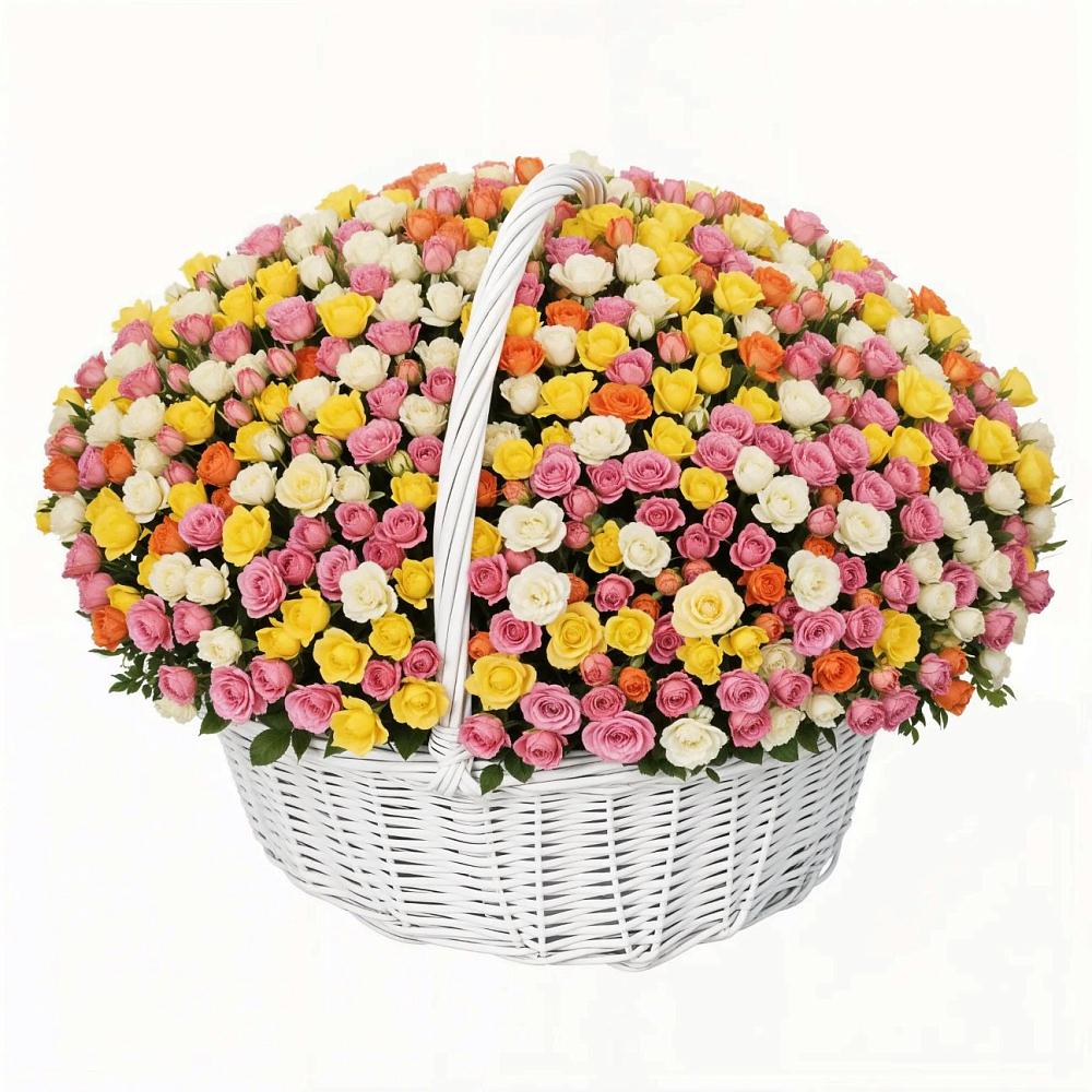 Премиум букет из: Розы в Первомайский