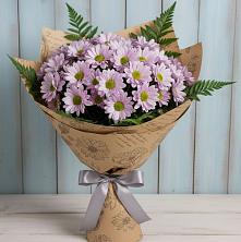Букет цветов из:  Хризантемы в Первомайский