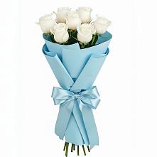 Букет 7 белых роз Проуд #REPLACE_PRED# Первомайский