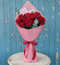 Букет цветов из:  Розы #REPLACE_PRED# Первомайский