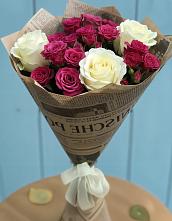 Букет цветов из:  Розы #REPLACE_PRED# Первомайский