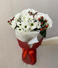 Букет цветов из:  Хризантемы #REPLACE_PRED# Первомайский