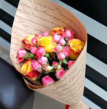 Букет цветов из:  Розы #REPLACE_PRED# Первомайский