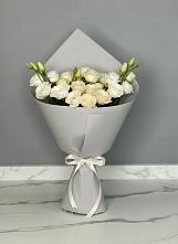 Букет цветов из:  Розы и Лизиантусы #REPLACE_PRED# Первомайский